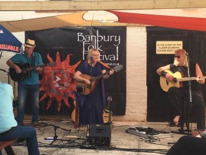 Linda Watkins Band at Folk in the Courtyard Banbury